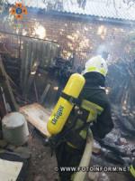 На Кіровоградщині рятувальники ліквідували дві пожежі у житловому секторі