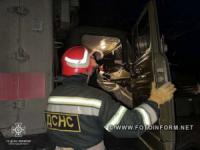 На Кіровоградщині рятувальники допомогли врятувати хвору жінку