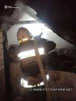 На Кіровоградщині у житловому секторі чотири рази гасили пожежі