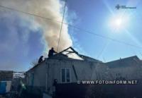 У житловому секторі на Кіровоградщині виникло чотири пожежі