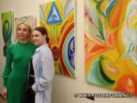 У Кропивницькому художниця-психологиня відкрила виставку картин