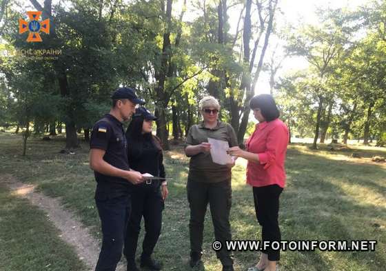 На Кіровоградщині провели спільне патрулювання зелених зон