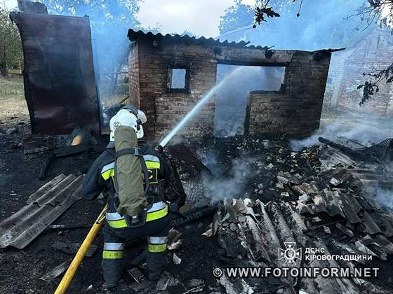 На Кіровоградщині надзвичайники ліквідували вісім пожеж (ФОТО)