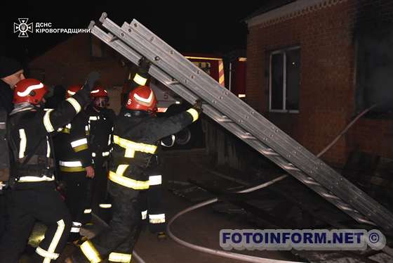 На Кіровоградщині надзвичайники ліквідували п’ять пожеж у житловому секторі (ФОТО)