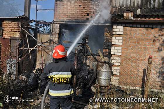 Шість пожеж різного характеру виникло на Кіровоградщині (ФОТО)