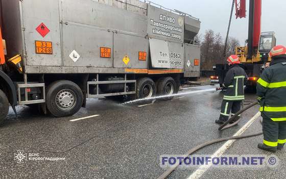 підйому автокраном вантажного автомобіля з кювету,