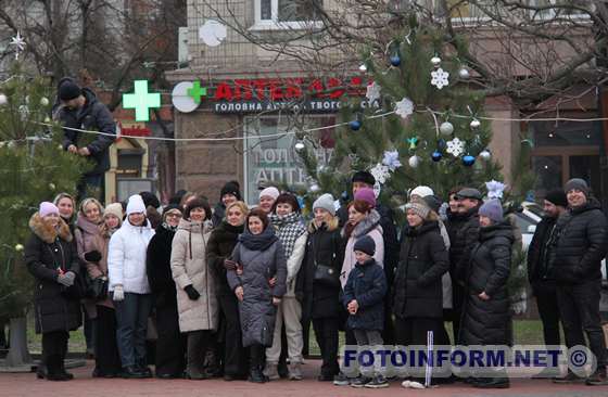 У Кропивницькому встановили 12 ялинок на честь міст-Героїв, захисників та волонтерів (ФОТО)