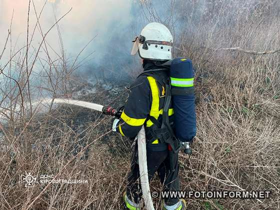 На Кіровоградщині надзвичайники ліквідували двадцять одну пожежу (ФОТО)