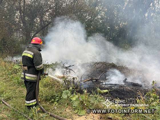 На Кіровоградщині надзвичайники ліквідували двадцять одну пожежу (ФОТО)