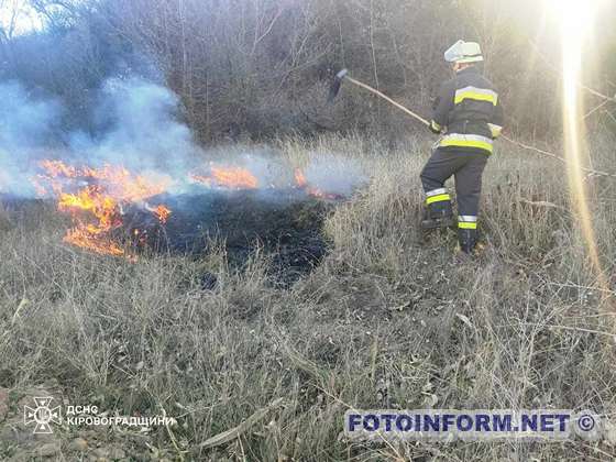 На Кіровоградщині надзвичайники загасили шість займань (ФОТО)