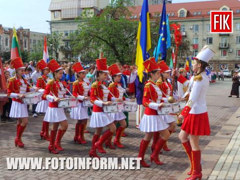 Сьогодні, 18 травня, у місті Кропивницький проходить урочисте відкриття обласного фестивалю «Єврофест - 2019», повідомляє FOTOINFORM.NET