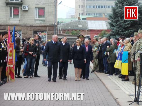 Сьогодні, 14 жовтня, у місті Кропивницький розпочалися урочистості, присвячені Дню захисника України, повідомляє FOTOINFORM.NET