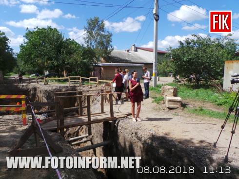 Сьогодні, 8 серпня, у Кропивницькому представники місцевих ЗМІ відвідали основні місця реконструкції водогону.